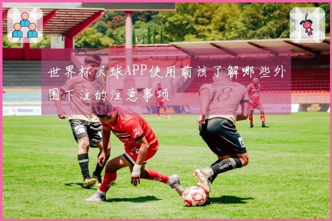 世界杯买球APP使用前该了解哪些外围下注的注意事项